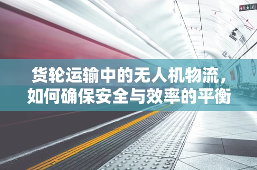 货轮运输中的无人机物流，如何确保安全与效率的平衡？