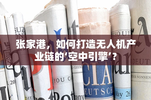 张家港，如何打造无人机产业链的‘空中引擎’？