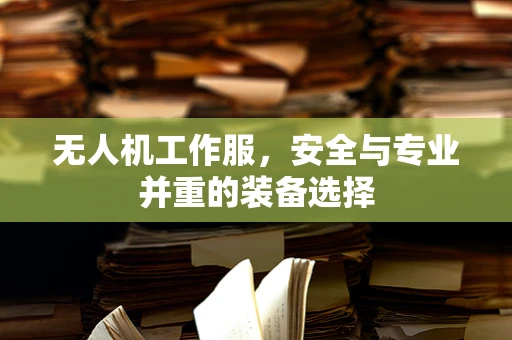 无人机工作服，安全与专业并重的装备选择