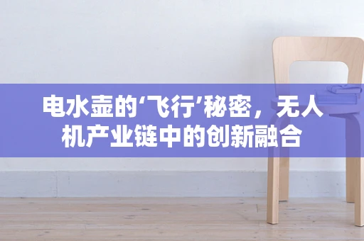 电水壶的‘飞行’秘密，无人机产业链中的创新融合