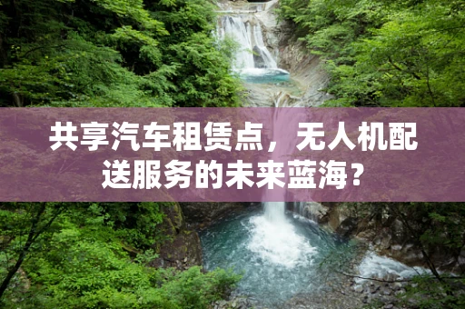 共享汽车租赁点，无人机配送服务的未来蓝海？