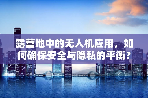 露营地中的无人机应用，如何确保安全与隐私的平衡？