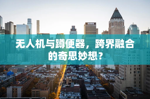 无人机与蹲便器，跨界融合的奇思妙想？