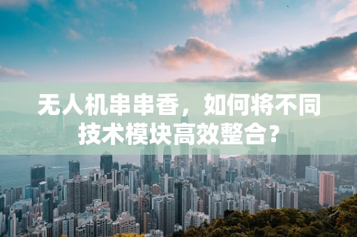 无人机串串香，如何将不同技术模块高效整合？