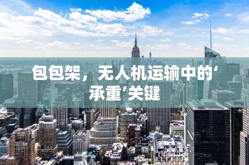 包包架，无人机运输中的‘承重’关键