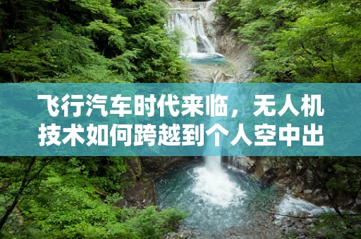 飞行汽车时代来临，无人机技术如何跨越到个人空中出行？
