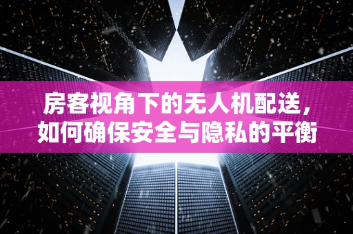 房客视角下的无人机配送，如何确保安全与隐私的平衡？