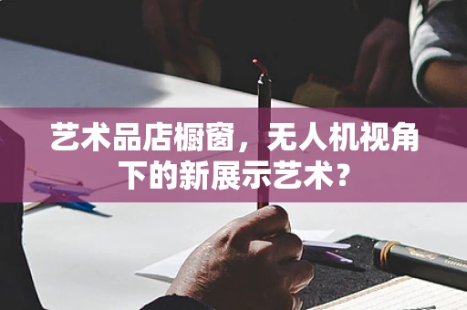 艺术品店橱窗，无人机视角下的新展示艺术？