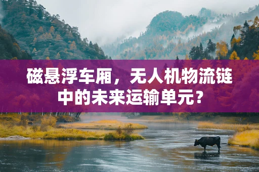 磁悬浮车厢，无人机物流链中的未来运输单元？