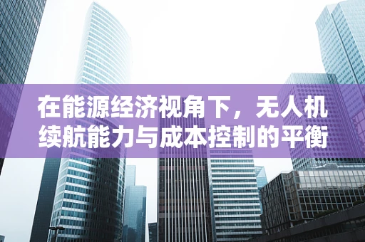 在能源经济视角下，无人机续航能力与成本控制的平衡点何在？