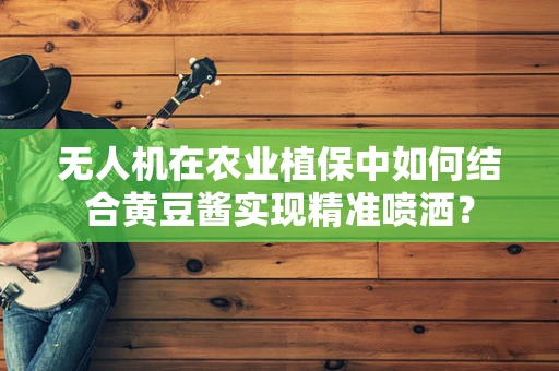 无人机在农业植保中如何结合黄豆酱实现精准喷洒？