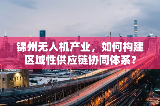 锦州无人机产业，如何构建区域性供应链协同体系？