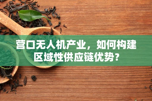 营口无人机产业，如何构建区域性供应链优势？