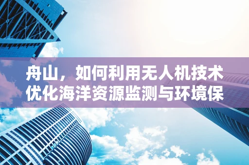 舟山，如何利用无人机技术优化海洋资源监测与环境保护？