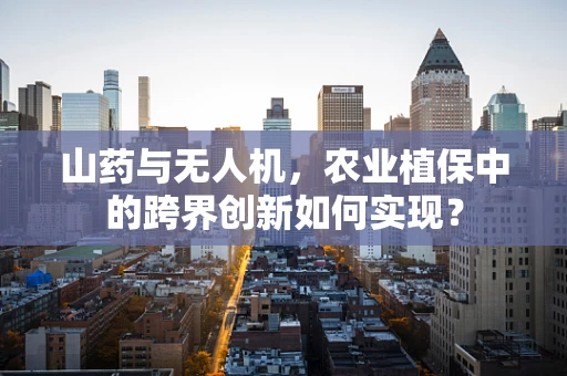 山药与无人机，农业植保中的跨界创新如何实现？