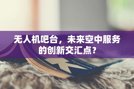 无人机吧台，未来空中服务的创新交汇点？