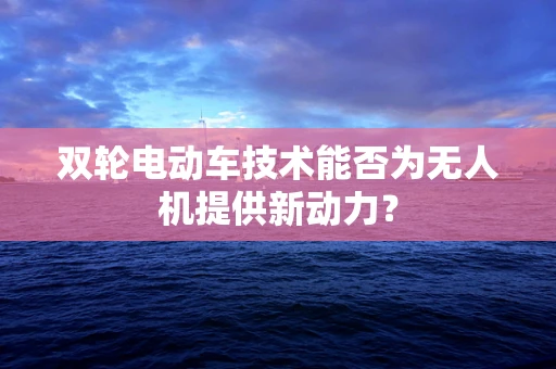 双轮电动车技术能否为无人机提供新动力？