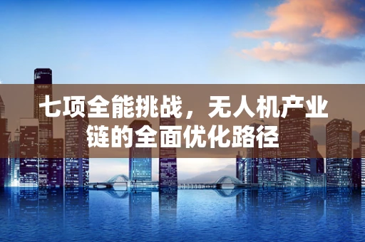 七项全能挑战，无人机产业链的全面优化路径