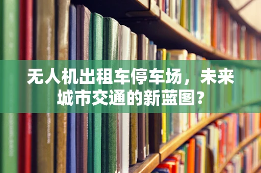 无人机出租车停车场，未来城市交通的新蓝图？