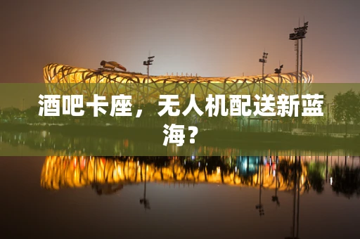 酒吧卡座，无人机配送新蓝海？