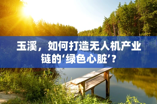 玉溪，如何打造无人机产业链的‘绿色心脏’？
