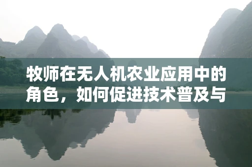 牧师在无人机农业应用中的角色，如何促进技术普及与农民培训？