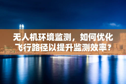 无人机环境监测，如何优化飞行路径以提升监测效率？