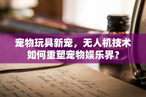 宠物玩具新宠，无人机技术如何重塑宠物娱乐界？