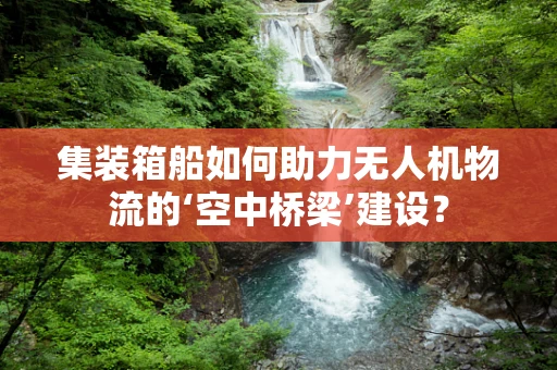 集装箱船如何助力无人机物流的‘空中桥梁’建设？