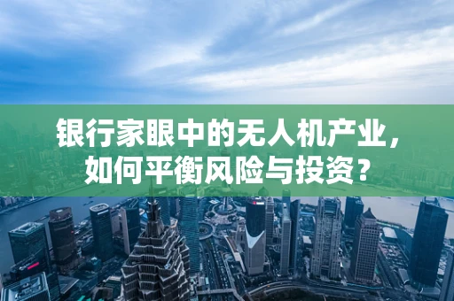 银行家眼中的无人机产业，如何平衡风险与投资？