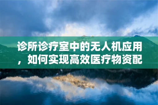 诊所诊疗室中的无人机应用，如何实现高效医疗物资配送？