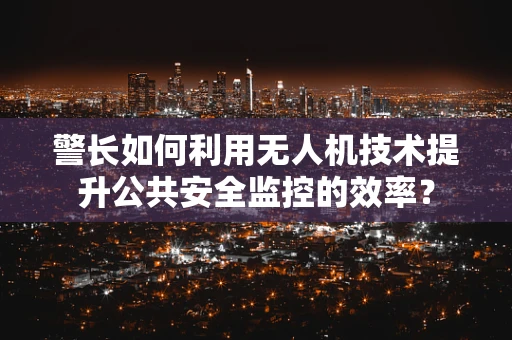 警长如何利用无人机技术提升公共安全监控的效率？