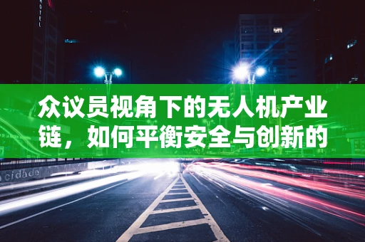 众议员视角下的无人机产业链，如何平衡安全与创新的边界？