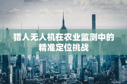 猎人无人机在农业监测中的精准定位挑战