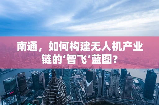南通，如何构建无人机产业链的‘智飞’蓝图？