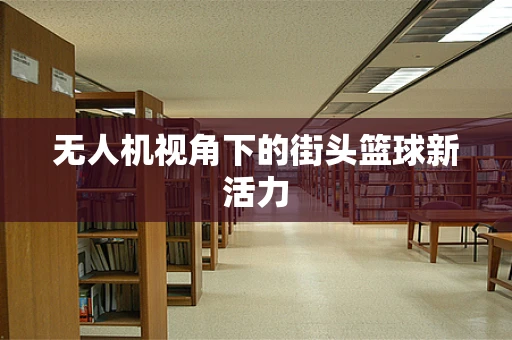 无人机视角下的街头篮球新活力