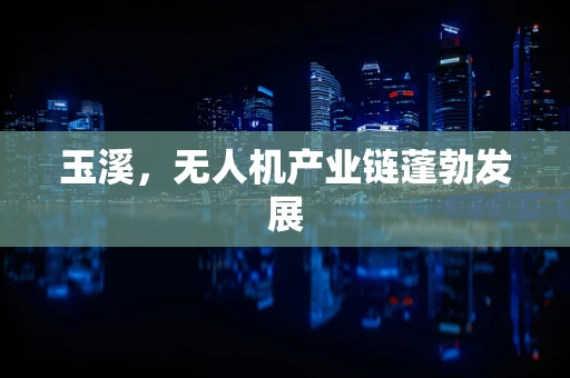 玉溪，无人机产业链蓬勃发展