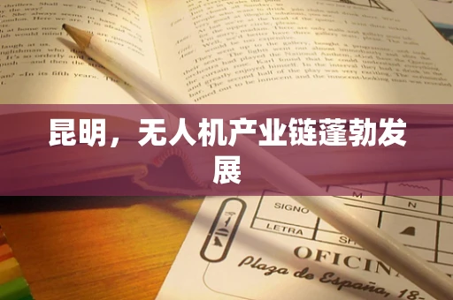 昆明，无人机产业链蓬勃发展