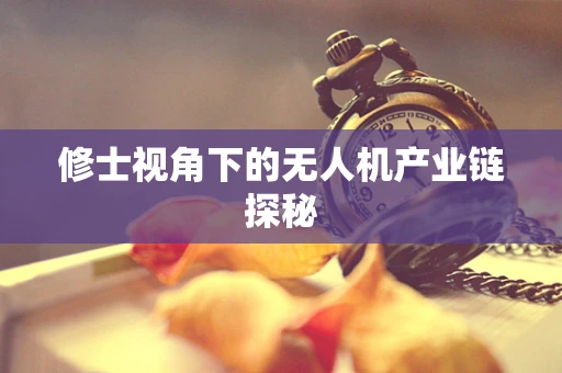 修士视角下的无人机产业链探秘