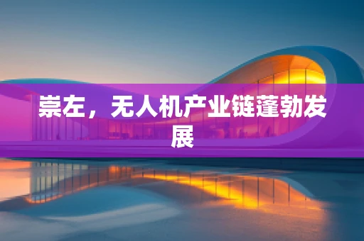 崇左，无人机产业链蓬勃发展