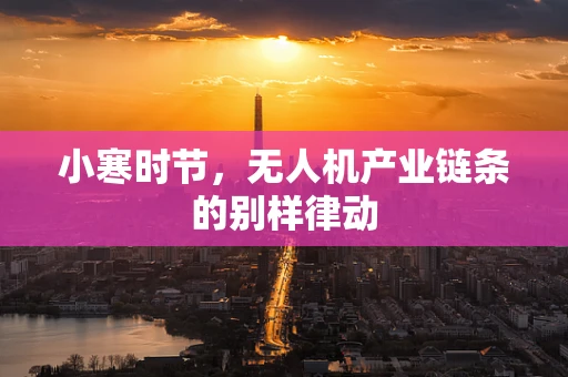 小寒时节，无人机产业链条的别样律动