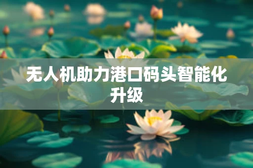 无人机助力港口码头智能化升级