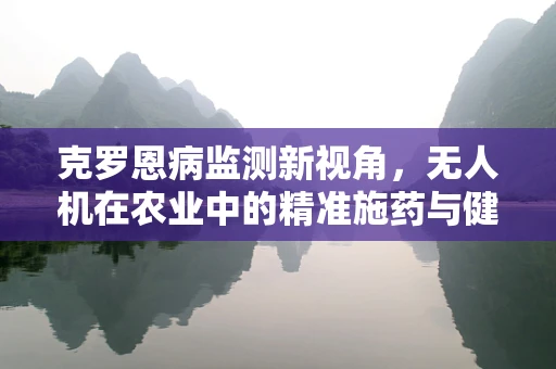 克罗恩病监测新视角，无人机在农业中的精准施药与健康影响