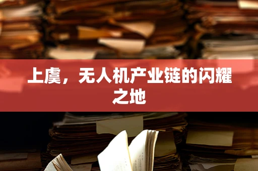 上虞，无人机产业链的闪耀之地