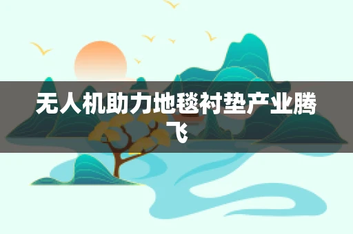 无人机助力地毯衬垫产业腾飞