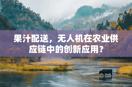 果汁配送，无人机在农业供应链中的创新应用？