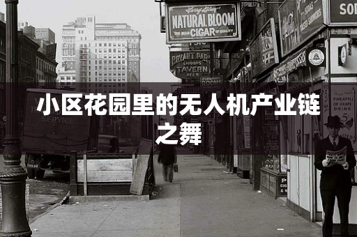 小区花园里的无人机产业链之舞