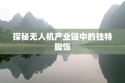 探秘无人机产业链中的独特脚饰