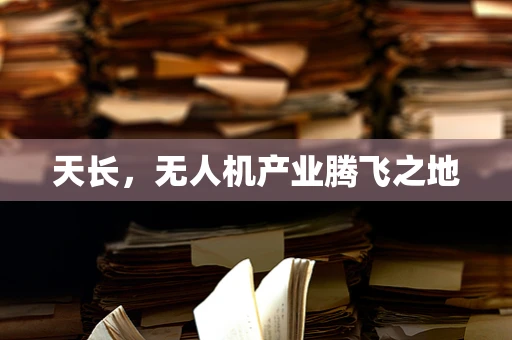 天长，无人机产业腾飞之地