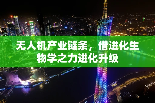 无人机产业链条，借进化生物学之力进化升级